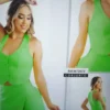 Conjunto Noches de Viena Verde – Elegancia y Frescura en Cada Ocasión Ref: 73973