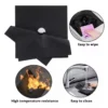 Protector de estufa antiadherente – Set x4 unidades | Cocina limpia y segura